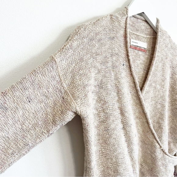 Anthropologie PILCRO Drew Fair Isle Surplice Sweater XS - Picture 6 of 14